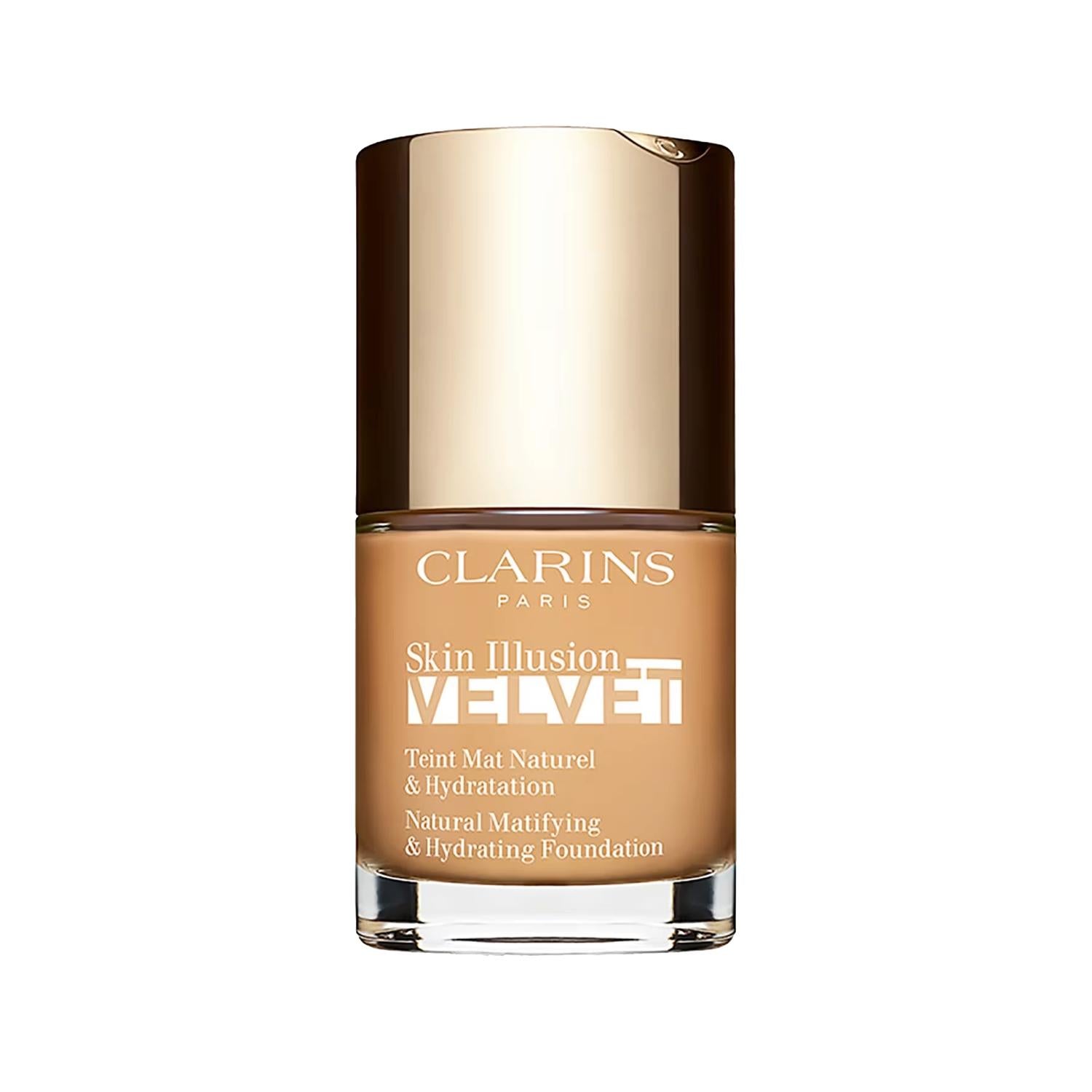 Clarins Skin Illusion Velvet 110N Foundation: Natural Finish, Matte Complexion, Lightweight 30ml Liquid - Trusted Quality Clarins Skin Illusion Velvet Foundation - Matte, Natural Finish Clarins foundation, Skin Illusion Velvet, 110N foundation, matte foundation, liquid foundation, 30 ml foundation, Clarins makeup, natural finish foundation, foundation, makeup, cosmetics, light skin tone foundation, neutral undertone foundation, velvet finish foundation, smooth finish foundation, flawless complexion, beauty,