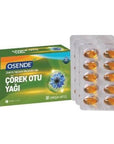 Osende Black Seed Oil Supplement - 30 Cold Pressed Capsules - Essential Fatty Acids & Natural Dietary Support Osende Black Seed Oil Capsules - Natural Health Support Black seed oil capsules, Çörek Otu Yağı, Cold pressed black seed oil, Natural supplement, Essential fatty acids supplement, Black cumin seed oil capsules, Dietary supplement black seed oil, black seed supplement, cold-pressed oil, natural health, herbal supplement, wellness, health supplement, fatty acids, immune support, antioxidant, tradition