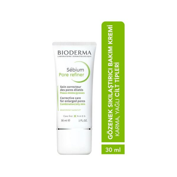 Bioderma Sebium Pore Refiner Face Moisturizer for Combination/Oily Skin - Lightweight, Non-Greasy, Pore Minimizing Bioderma Sebium Pore Refiner Moisturizer for Oily Skin face moisturizer, pore refiner, combination skin care, oily skin solution, lightweight moisturizer, salicylic acid, antioxidant, dermatologically tested, skincare, cosmetics, Bioderma, Sebium, pore minimizing, non-greasy, smooth skin, balanced skin