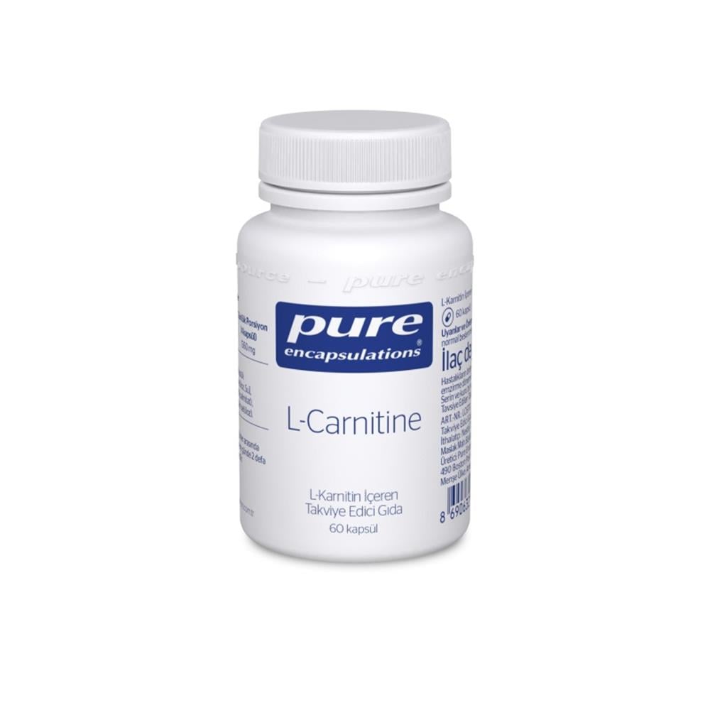 Pure L-Carnitine 60 Capsules - Vitamin & Supplement