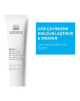 La Roche Posay Hyalu B5 Eye Cream - Anti-Wrinkle, Hyaluronic Acid Eye Care for Sensitive Skin, 0.51 fl oz La Roche Posay Hyalu B5 Eye Cream - Anti-Wrinkle & Hydrating La Roche Posay Hyalu B5 Eye Cream, Anti-wrinkle eye cream, Hyaluronic Acid eye care, Hypoallergenic eye cream, Under-eye wrinkle reduction, Eye cream for sensitive skin, La Roche Posay eye products, Anti-aging eye care, Dark circle reduction, Fine line reduction, Eye cream for daily use, Makeup primer eye cream, Skincare for all skin types