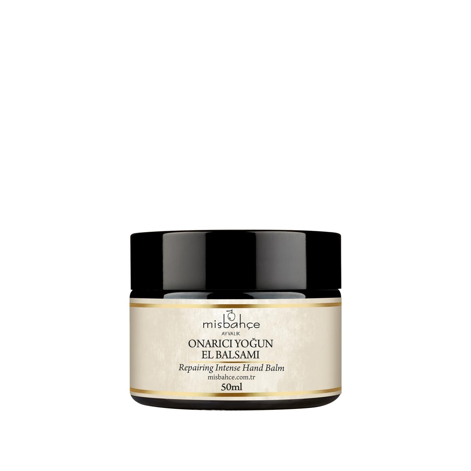 Misbahçe Intensive Hand Balm for Dry Hands - 50ml, Moisturizing & Repairing Hand Cream Misbahçe Hand Balm for Dry Hands - 50ml hand balm, intensive moisturizer, dry hand repair, Misbahçe hand care, moisturizing hand cream, hand cream, skincare, dry skin repair, hand moisturizer, travel essentials, personal care, cosmetics