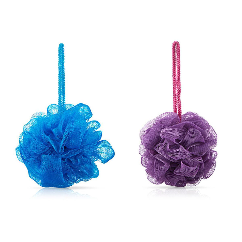 Eklips Exfoliating Bath Loofah Sponge - Enhances Lathering, Gentle Exfoliation, Machine Washable - Exfoliator