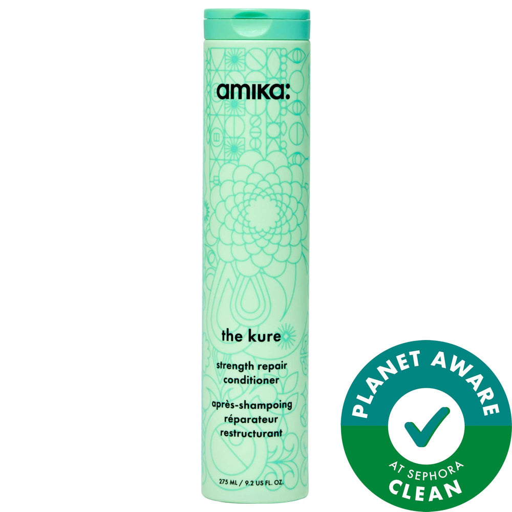The Kure Strength Repair Conditioner by Amika - Moisturizing, Vegan, Color Safe Hair Conditioner for Dry, Damaged Hair Amika Kure Strength Repair Conditioner - Vegan, Moisturizing Hair Care Hair Conditioner, Moisturizing Conditioner, Vegan Hair Care, Strengthening Hair Treatment, Damage Repair Conditioner, Color Safe Hair Products, Sustainable Beauty Products, Cruelty-Free Hair Care, Hair Repair, Dry Hair Solution, Damaged Hair Care, Hydrating Conditioner, Hair Strengthening, Eco-Friendly Hair Products