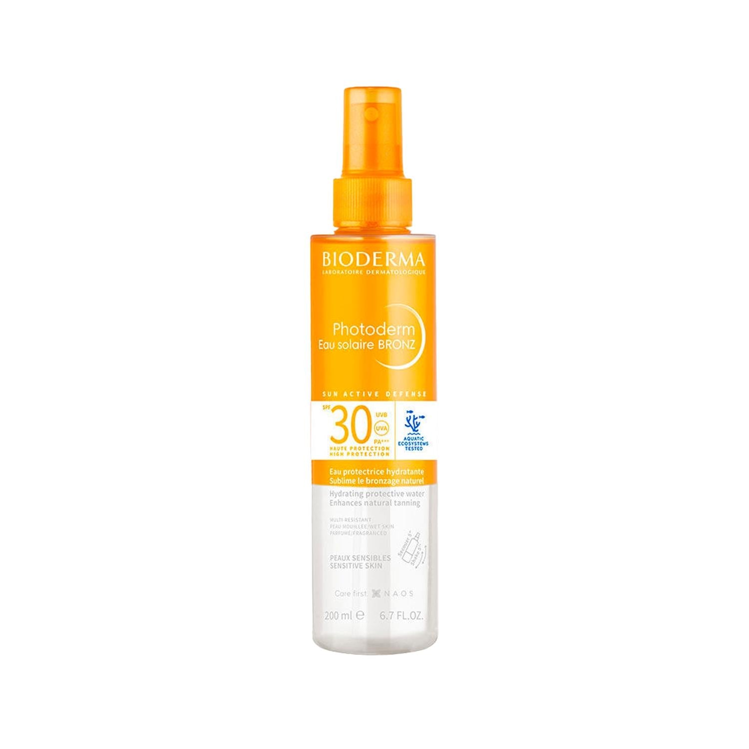 Bioderma Photoderm Bronz Sun Protective Spray SPF30 - Water-Resistant Sunscreen for Skin Protection Bioderma Photoderm Bronz SPF30 Sun Protective Spray Sun protective spray, SPF30 sunscreen, Bioderma Photoderm Bronz, Water-resistant sun protection, Sun care products, Outdoor enthusiasts, Athletes, Skin protection, UV protection, Sunscreen spray, Cosmetic products