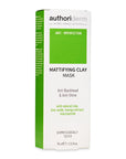 Authoriderm Clay Mask for Oily & Combination Skin: Natural Pore Tightening, Blackhead & Blemish Reduction - Mattifying Oil Control Face Mask Authoriderm Clay Mask: Oily Skin, Blackhead & Blemish Control clay mask for oily skin, clay mask for combination skin, blackhead removal mask, blemish reduction mask, pore tightening mask, natural clay mask, Authoriderm clay mask, mattifying clay mask, zinc oxide clay mask, oil control face mask, clay mask, oily skin, combination skin, blackhead removal, blemish reduct