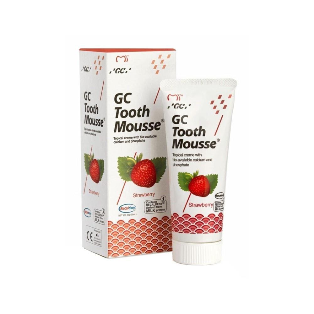 GC Tooth Mousse Strawberry Topical Paste 40g