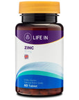 Life In Zinc Daily Wellness Dietary Supplement Tablets