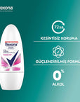 Rexona Women's Powder Dry Deodorant Roll-On - 72 Hour Protection, Long-Lasting Freshness Rexona 72 Hour Deodorant Roll-On for Women women's deodorant roll-on, long-lasting deodorant, powder dry deodorant, 72 hour protection deodorant, MotionSense technology deodorant, active women, confidence, freshness, Rexona, antiperspirant, personal care, hygiene, cosmetics
