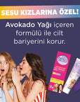 Sesu Hair Removal Cream for Sensitive Skin - Easy & Effective Depilatory Cream for Women, 3.38 fl oz Sesu Hair Removal Cream for Sensitive Skin - 3.38 fl oz hair removal cream, depilatory cream, sensitive skin hair removal, easy hair removal for women, avocado oil hair removal cream, Sesu, hair removal products, women's grooming, sensitive skin care, dermatologically tested, Vitamin E, Bisabolol, AromaGuard technology, smooth skin, hair-free, body care, personal care, beauty products, grooming essentials
