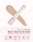Show by Pastel Multi-Matte Eye Paint Waterproof Eyeshadow & Liner - Long Lasting, Anti-Aging Makeup Waterproof Eyeshadow & Liner - Long Lasting Makeup waterproof eyeshadow, eyeliner, multi-matte eye paint, long-lasting makeup, anti-aging cosmetics, cosmetics, makeup, eye makeup, waterproof makeup, smudge-proof, durable makeup, beauty products, skincare