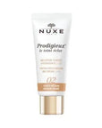 Nuxe Prodigieux Tinted Moisturizing BB Cream 30ml - 02 Medium Shade, Hydrating Makeup for Dry Skin Nuxe Prodigieux BB Cream 30ml - Hydrating Makeup Nuxe Prodigieux, Tinted Moisturizing BB Cream, 02 Medium shade, 30 ml, Moisturizing BB Cream, Hydrating Makeup, Dry Skin Solutions, Sensitive Skin Care, Natural Coverage, BB Cream, Skincare Makeup, Travel Size, Compact Makeup, Everyday Makeup, Natural Finish