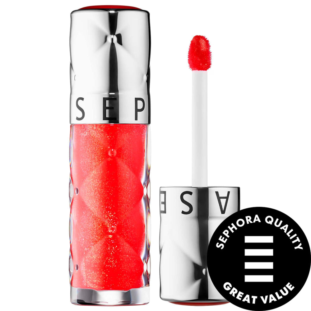 Outrageous Plump: Hydrating & High Shine Lip Gloss for Fuller Lips | Sunflower, Ginger & Peppermint Oil Enriched Plumping Lip Gloss: Get Fuller, Hydrated Lips with High Shine Plumping Lip Gloss, Hydrating Lip Gloss, High Shine Lip Gloss, Lip Plumper, Sunflower Seed Oil Lip Gloss, Ginger Lip Gloss, Peppermint Lip Gloss, Fuller Lips Gloss, Outrageous Plump Lip Gloss, Moisturizing Lip Gloss, Lip Gloss, Lip Makeup, Makeup, High-Shine Finish, Plumping Effect, Sunflower Seed Oil, Ginger Root Oil, Peppermint Oil,