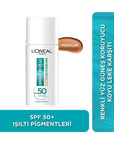 L'Oreal Paris Bright Reveal SPF 50+ Anti-Dark Spot Tinted Facial Sunscreen for Sensitive Skin - Medium, 1.69 fl oz L'Oreal Paris Bright Reveal SPF 50+ Tinted Sunscreen - Medium facial sunscreen, SPF 50+ sunscreen, anti-dark spot sunscreen, tinted facial moisturizer, sunscreen for sensitive skin, daily UV protection, skincare with UV protection, L'Oreal Paris Bright Reveal, medium tone sunscreen, cosmetic sunscreen, dermatologist-tested sunscreen, non-greasy sunscreen, brightening sunscreen, even skin tone s