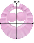 Sevi Bebe Baby Bath Cap - Soft Eva, Adjustable, Prevents Shampoo in Eyes & Ears - view 4