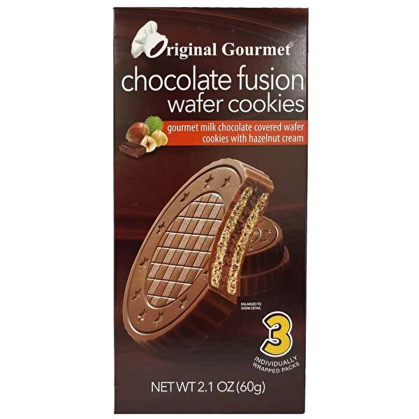 Original Gourmet Gourmet Wafer Cookie with Hazelnut Cream Filling & Milk Chocolate Coating Original Gourmet Wafer Cookie - Gourmet Chocolate Treat Gourmet Wafer Cookie, Chocolate Hazelnut Snack, Milk Chocolate Coated Wafer, Original Gourmet Chocolate, Wafer Cookie with Hazelnut Cream, Gourmet Snack, Chocolate Treat, Hazelnut Cream Filling, Milk Chocolate Coating, Snack, Dessert, Gourmet Treat, Original Gourmet Brand