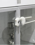 Miny Baby Safety Cabinet Lock - Adjustable Handle Lock for Childproofing Miny Baby Safety Lock for Cabinets baby safety lock, childproofing cabinet lock, cupboard safety lock, adjustable handle lock, child safety device, baby proofing, cabinet safety, toddler safety, child safety products, home safety, nursery safety, babyproofing, Miny Baby