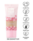 Show by Pastel Skin Tint Foundation - Natural Makeup, Cruelty-Free, 6 Shades - Raidant Sun - view 4