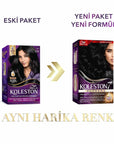 Wella Koleston Supreme Black Hair Dye: Intense Color, Gray Coverage & Conditioning - Complete At-Home Hair Color Kit Wella Black Hair Dye: Intense Color & Gray Coverage at Home hair dye, permanent hair color, at home hair color, black hair dye, hair color kit, gray hair coverage, hair coloring, hair dye with conditioner, hair color, hair dye for women, hair dye for men, black hair, dark hair dye, long lasting hair color, hair conditioning, hair treatment, color reactivator, oil treatment, plex oil care, at-