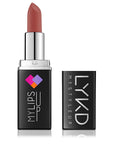 LYKD Matte Lipstick 127 Cinder Rose - Velvet Finish 4g