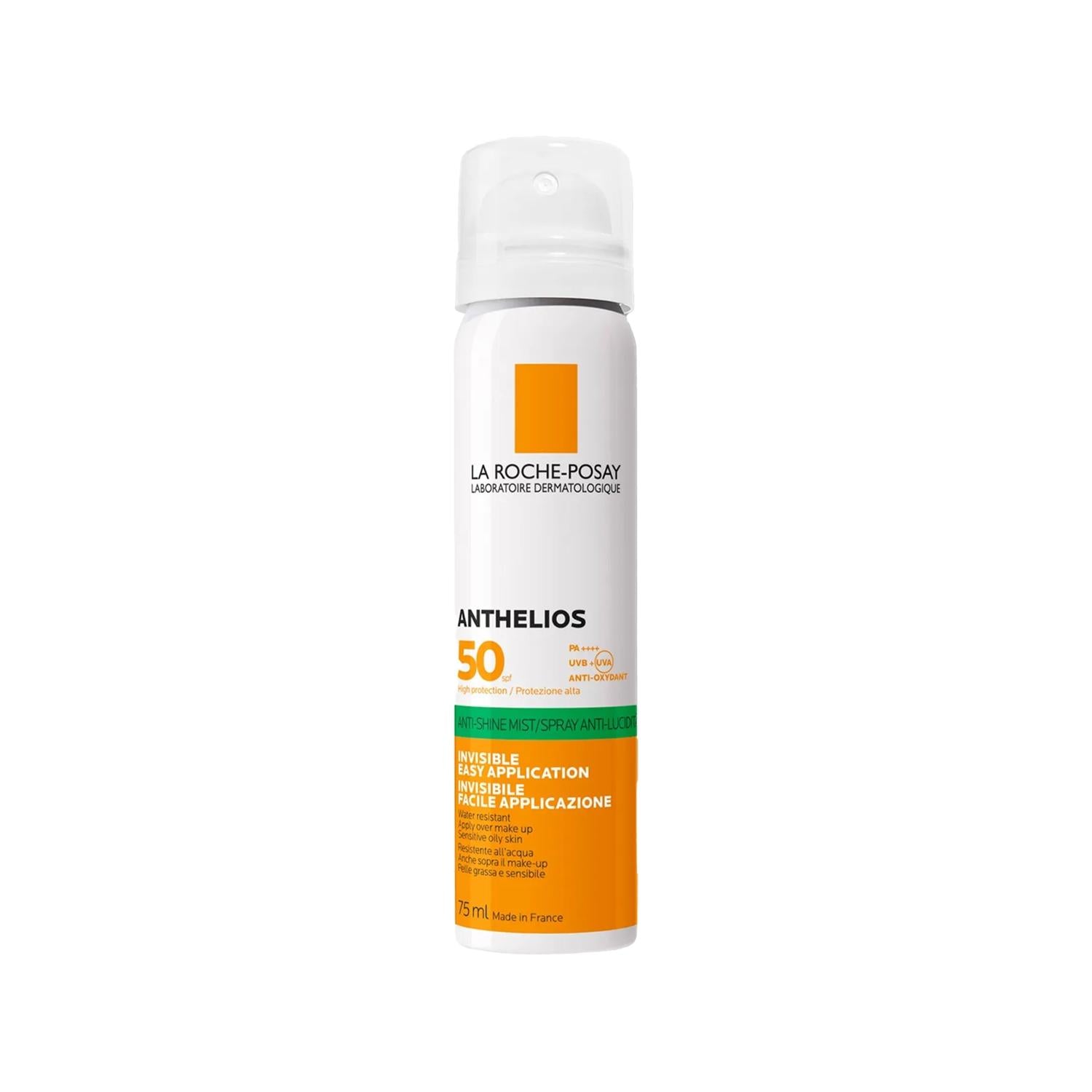 La Roche Posay Anthelios SPF 50+ Anti-Shine Face Mist Sunscreen - 75ml - Oil Control & Sun Protection La Roche Posay Anthelios SPF 50+ Face Mist - Sun Protection & Oil Control La Roche Posay Anthelios, SPF 50+ face mist, Anti-shine sunscreen, Face sunscreen spray, Sunscreen for oily skin, Oil control sunscreen, Matte finish sunscreen, Daily sun protection, Outdoor sunscreen, Skincare sunscreen, La Roche Posay sunscreen, Anti-shine face mist, Sun protection face mist, SPF 50+ sunscreen, Facial sun care