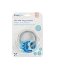 Babyjem Silicone Teether Toy Ring Set for Babies - Safe, BPA-Free, and Durable Baby Teething Relief - view 4