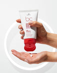 Bonacure Clean Rescue Hair Serum: Split End Repair, Breakage Treatment, Vegan Heat Protection, and Ultimate Shine - 3.38 fl oz Bonacure Hair Serum: Repair Split Ends, Add Shine - Vegan Formula split end repair serum, hair breakage treatment, vegan hair serum, heat protectant for hair, hair shine serum, damaged hair repair, frizz control serum, Bonacure hair serum, hair serum for split ends, hair serum for damaged hair, hair serum, split end treatment, breakage prevention, heat protection, shine enhancement,