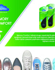 Tabanex Memory Foam Insoles for Comfortable Footwear and Foot Pain Relief - Customizable Insoles for Men - view 4
