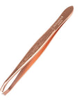 Nascita Bronze Narrow Tip Tweezers 55 for Precision Grooming