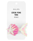 Eklips Oyster & Fish Tail Kids Hair Clip Set
