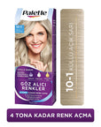 Palette Hair Dye - Ash Light Blonde (Küllü Açık Sarı) - Intense Color & Nourishing Formula Palette Ash Light Blonde Hair Dye - Intense & Nourishing hair dye, intense color, nourishing hair dye, ash light blonde hair color, keratin hair dye, blonde hair dye, long-lasting hair color, hair care, hair color, Palette hair dye, Küllü Açık Sarı