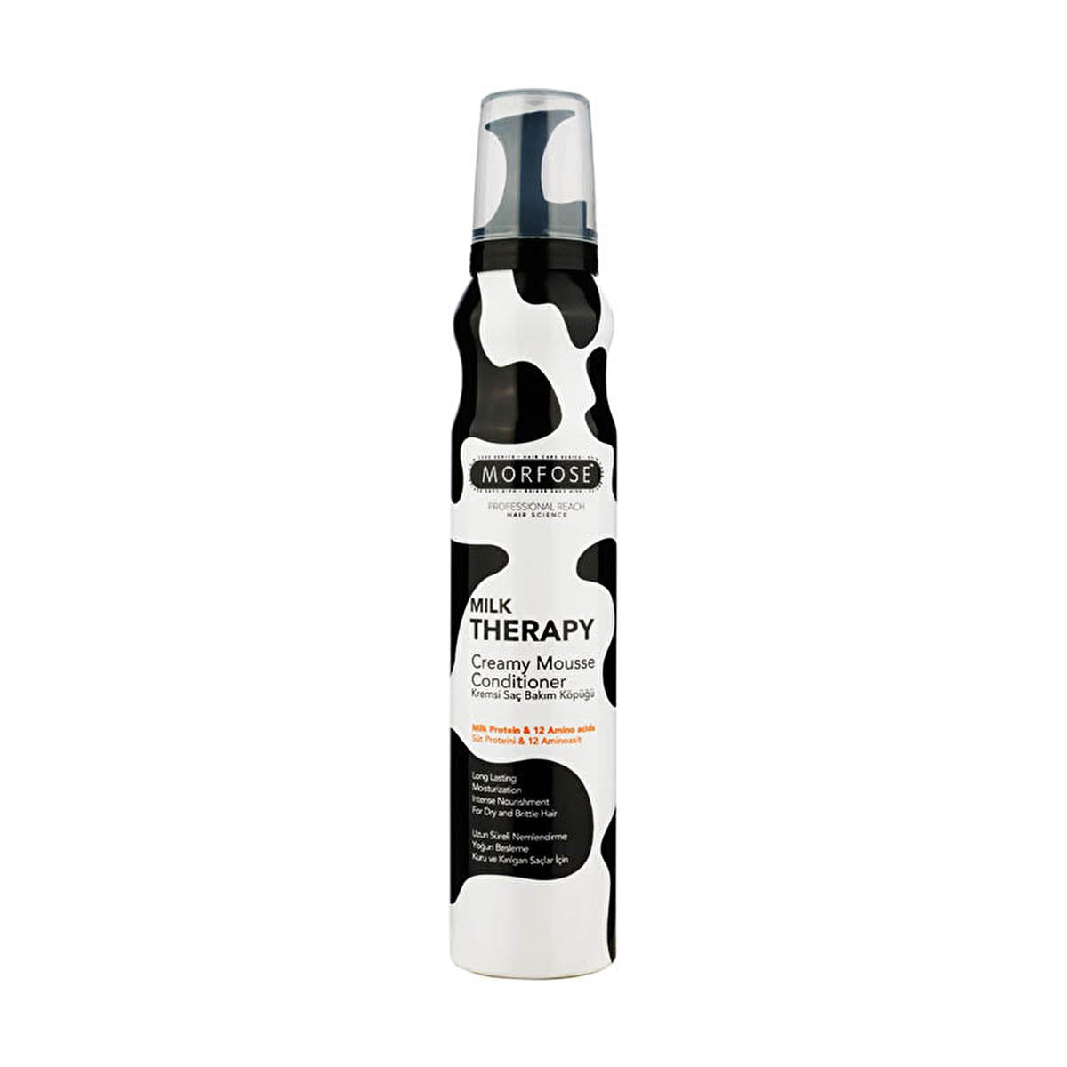 Morfose Milk Therapy Hair Foam - Nourishing & Repairing Hair Care for Dry & Damaged Hair Morfose Milk Therapy Hair Foam - Nourish & Repair Dry Hair Hair care product, Milk protein hair treatment, Amino acid hair repair, Dry hair nourishment, Damaged hair restoration, Hair repair, Hair nourishment, Cosmetic hair care, Hair strengthening, Hair moisturizing