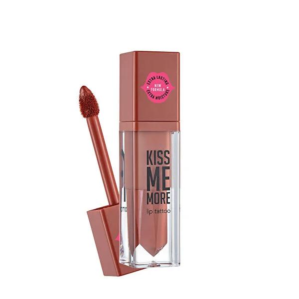Flormar Long-Lasting Liquid Lipstick - Kiss Me More Lip Tattoo 019 Caramel, Moisturizing & Transfer-Proof Flormar Long-Lasting Liquid Lipstick 019 Caramel - Moisturizing & Transfer-Proof long-lasting liquid lipstick, transfer-proof lipstick, moisturizing lip tattoo, lip color for dry lips, bold lip makeup, Flormar, Kiss Me More, 019 Caramel, cosmetics, makeup, lip care, beauty products