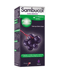 Sambucol Plus Sugar-Free Black Elderberry Syrup - Immune System Support for Kids & Adults Sambucol Plus Sugar-Free Black Elderberry Syrup for Immune Support sugar-free dietary supplement, black elderberry syrup, immune system support, vitamin C supplement, zinc supplement for kids and adults, natural health supplements, dietary supplements, liquid supplements, family health, cold and flu prevention, wellness products, health supplements for kids, immune boosting supplements