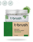 T-Brush Fluoride-Free Natural Mint Toothpaste Tablets: Vegan, SLS & Gluten-Free for Sensitive Gums & Travel - Eco-Friendly Whitening T-Brush: Fluoride-Free Toothpaste Tablets - Natural & Vegan Fluoride-free toothpaste tablets, Natural toothpaste tablets, Vegan toothpaste tablets, SLS-free toothpaste, Gluten-free toothpaste, Travel toothpaste tablets, Eco-friendly toothpaste, Toothpaste tablets for sensitive gums, Toothpaste tablets for orthodontics, Natural teeth whitening tablets, toothpaste tablets, fluor