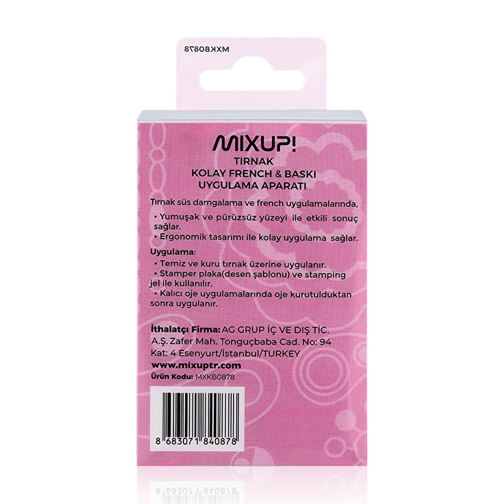 Mixup Nail Stamper - Professional Nail Art Tool for Precise French Manicure & DIY Nail Designs - view 4