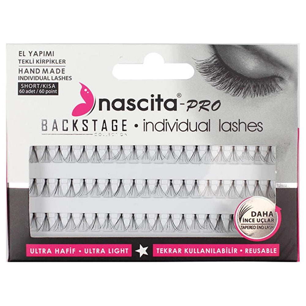 Nascita Backstage Short False Eyelashes for Natural Volume 60 pcs