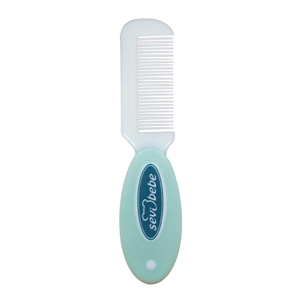 Sevi Bebe Baby Hair Brush and Comb Set - Natural Bristle, Gentle Grooming for Newborns - view 4