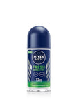 NIVEA Men Fresh Sensation Roll-On Deodorant for Men - 72 Hour Protection, Long Lasting Freshness, Dermatologically - view 6
