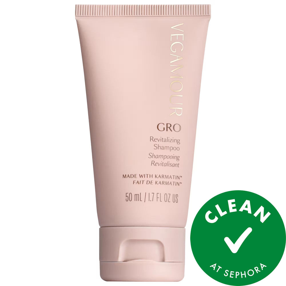 Mini GRO Revitalizing Shampoo for Thinning Hair - Vegan, Gluten-Free, Clinically Tested for Thicker Fuller Hair Mini GRO Revitalizing Shampoo - Thicker Fuller Hair revitalizing shampoo, thinning hair, vegan hair care, gluten-free shampoo, cruelty-free beauty products, hair strengthening shampoo, sulfate-free shampoo, hair care for thinning hair, vegan beauty products, gluten-free beauty products
