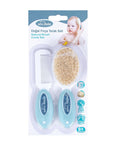 Sevi Bebe Baby Hair Brush and Comb Set - Natural Bristle, Gentle Grooming for Newborns - view 2