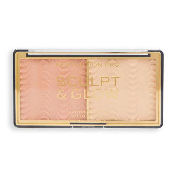 Revolution Pro Highlighter & Contour Palette - Light Medium Shade - Vegan Sculpt & Glow for Defined Features, Cruelty-Free Makeup Revolution Pro Highlighter & Contour Palette - Vegan, Cruelty-Free Highlighter palette, Contour palette, Sculpt and glow palette, Vegan highlighter, Cruelty-free makeup, Face contouring makeup, Creamy contour, High shine highlighter, Makeup palette light medium, Vegan contour palette, Highlighter, Contour, Makeup, Vegan beauty, Cruelty-free beauty, Face makeup, Sculpting, Glowing
