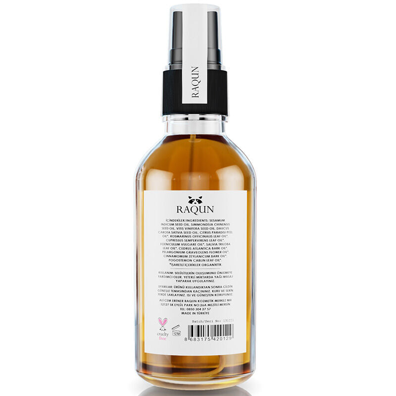 Raqun Firming Body Oil for Smooth Skin 100 ml
