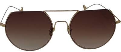 Retro Extreme XII Col 06 Yellow Metal Sunglasses