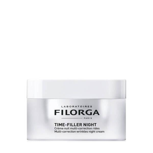 Filorga Time Filler Night Cream 50ml - Anti-Aging Night Cream with Hyaluronic Acid Filorga Time Filler Night Cream - Anti-Aging Skincare Filorga Time Filler Night Cream, Anti-aging night cream, Hyaluronic Acid skincare, Nighttime skincare routine, Fine lines and wrinkles treatment, Skincare for aging skin, Hydrating night cream, Anti-aging skincare products, Skincare routine for dry skin, Wrinkle reduction, Skincare with Hyaluronic Acid