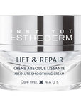 Institut Esthederm Anti-Aging Face Cream - Lift Repair Absolute Smoothing Cream 50ml for Firmer Skin Institut Esthederm Lift Repair Smoothing Cream 50ml - Anti-Aging Face Cream anti-aging cream, face smoothing cream, Institut Esthederm Lift Repair, anti-wrinkle cream for 35-45 age group, face firming cream, skincare for round face shapes, anti-aging skincare, Institut Esthederm, smoothing cream, firming cream, wrinkle reduction, skincare for mature skin