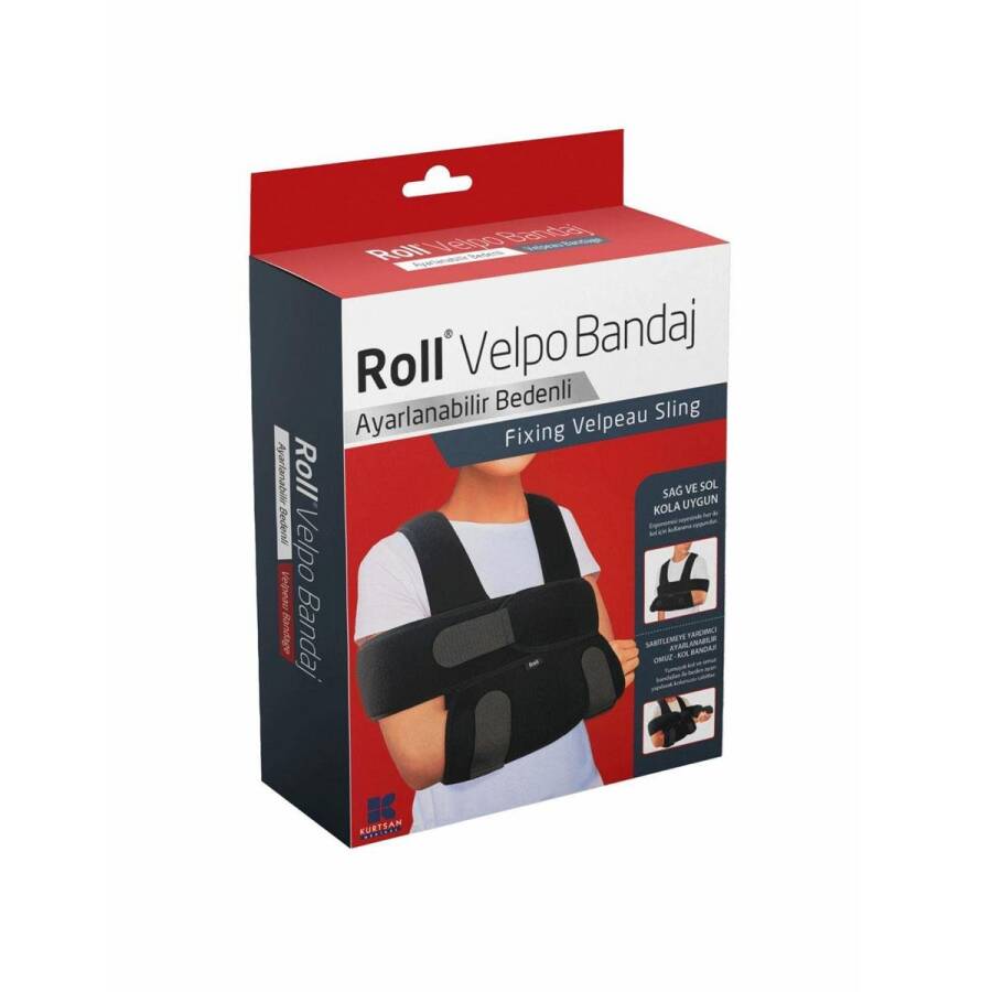 Roll Velpo Adjustable Shoulder Bandage Support Strap