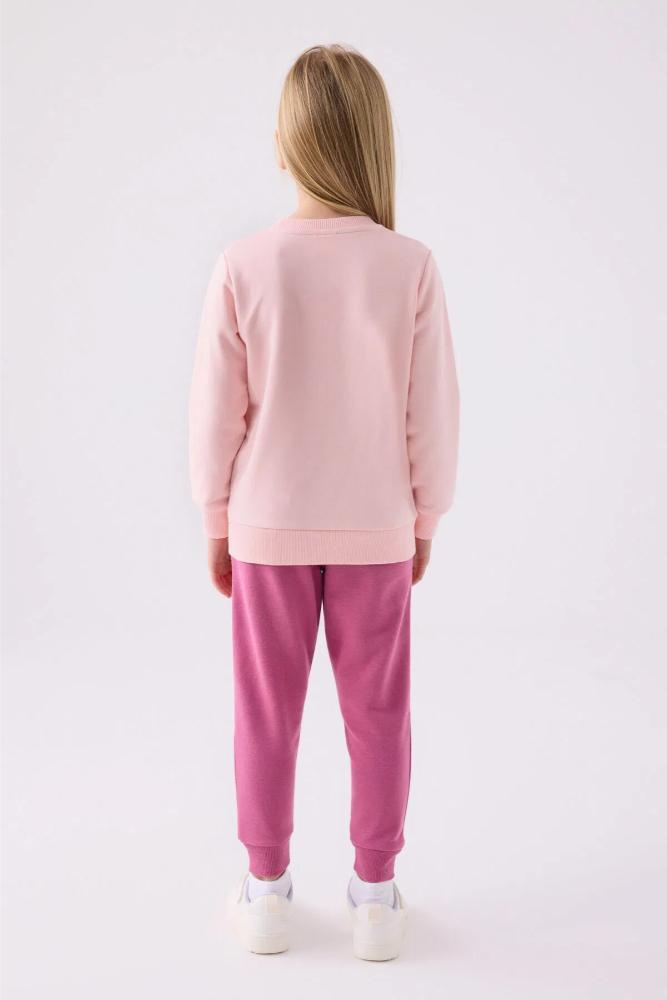 Roly Poly Girls Tracksuit Set in Light Pink