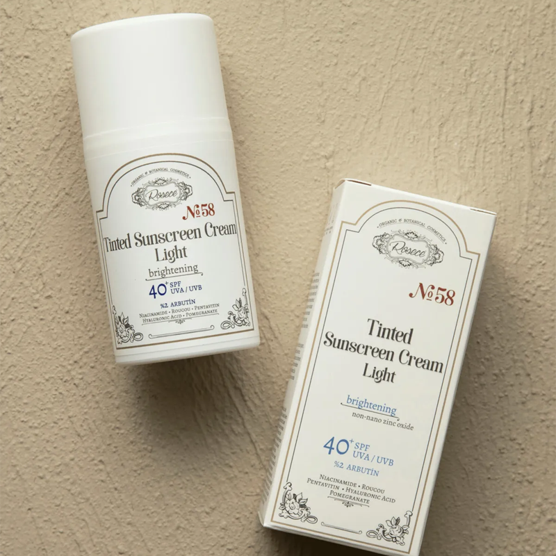 Rosece No58 Tinted Mineral Sunscreen SPF 40+ Light 50 ml