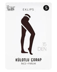Eklips Plum Pantyhose Soft Stretch Opaque Tights Size S